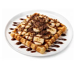 BanaChoco Waffle Render